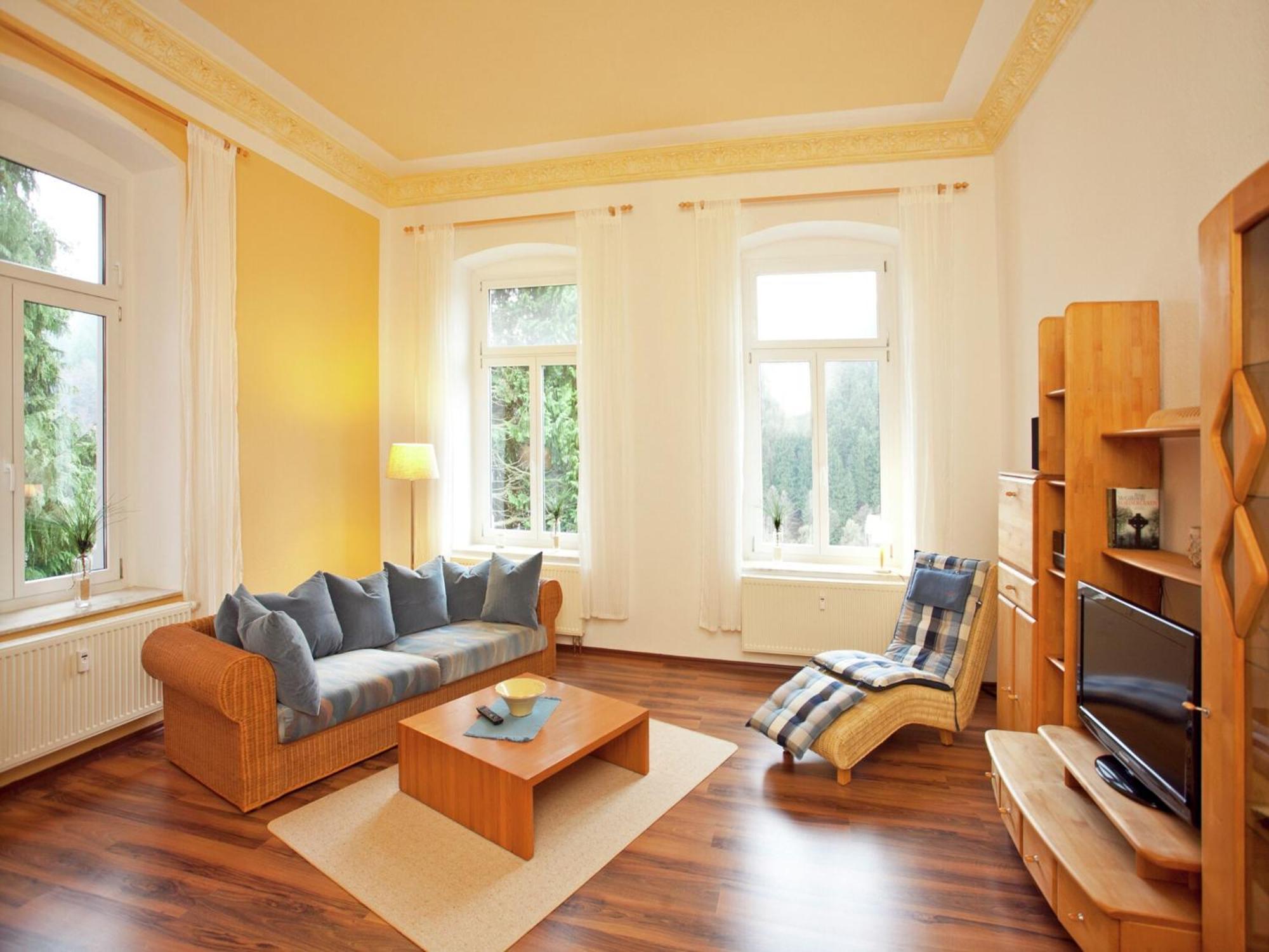 Alluring Villa In Grunhainichen Borstendorf With Garden Leubsdorf Екстериор снимка